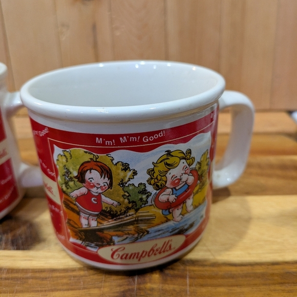 Campbell's Red and White Soup Mugs - Picture 4 of 10